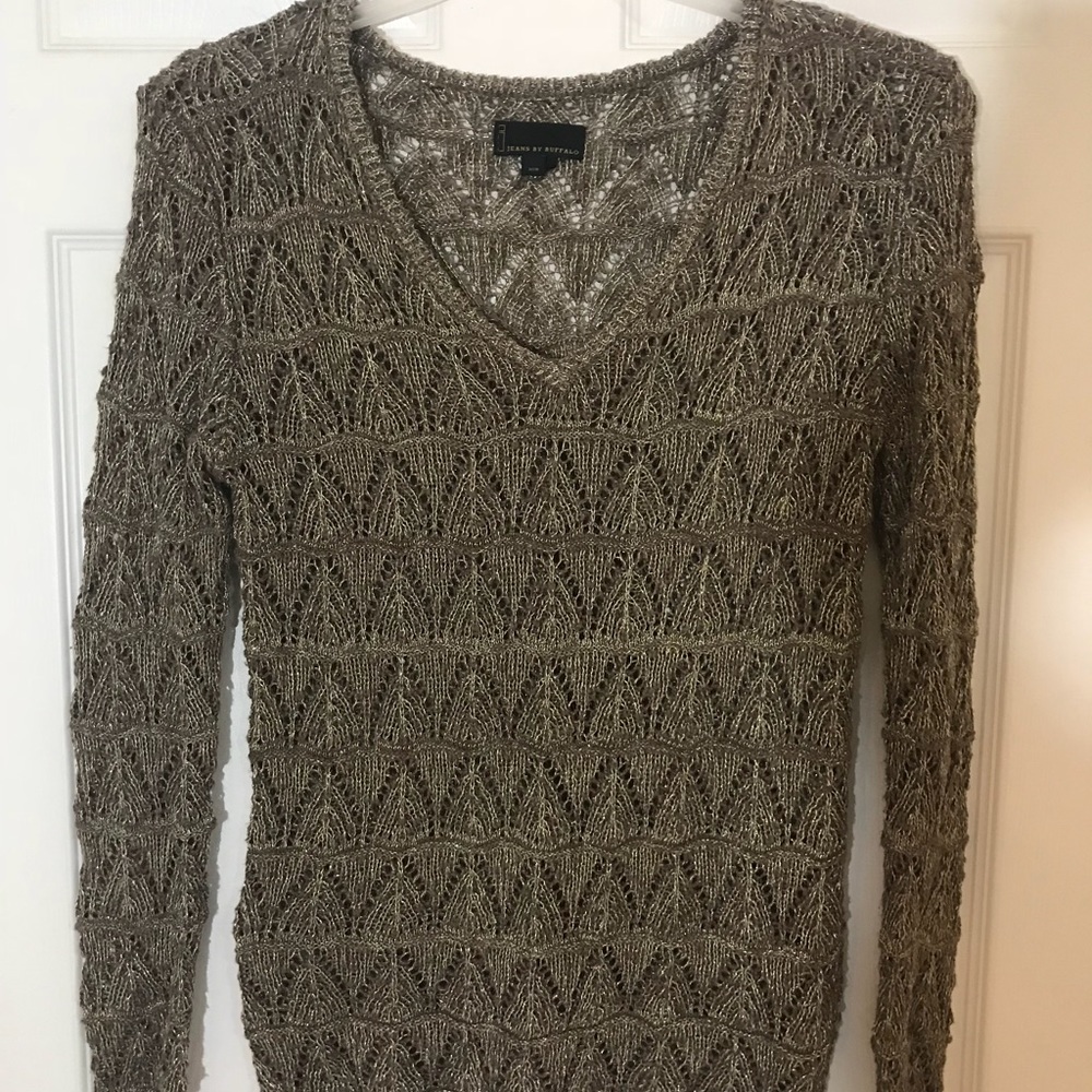 Beautiful Sweater Jeans by Buffalo SM Olive & Gold
